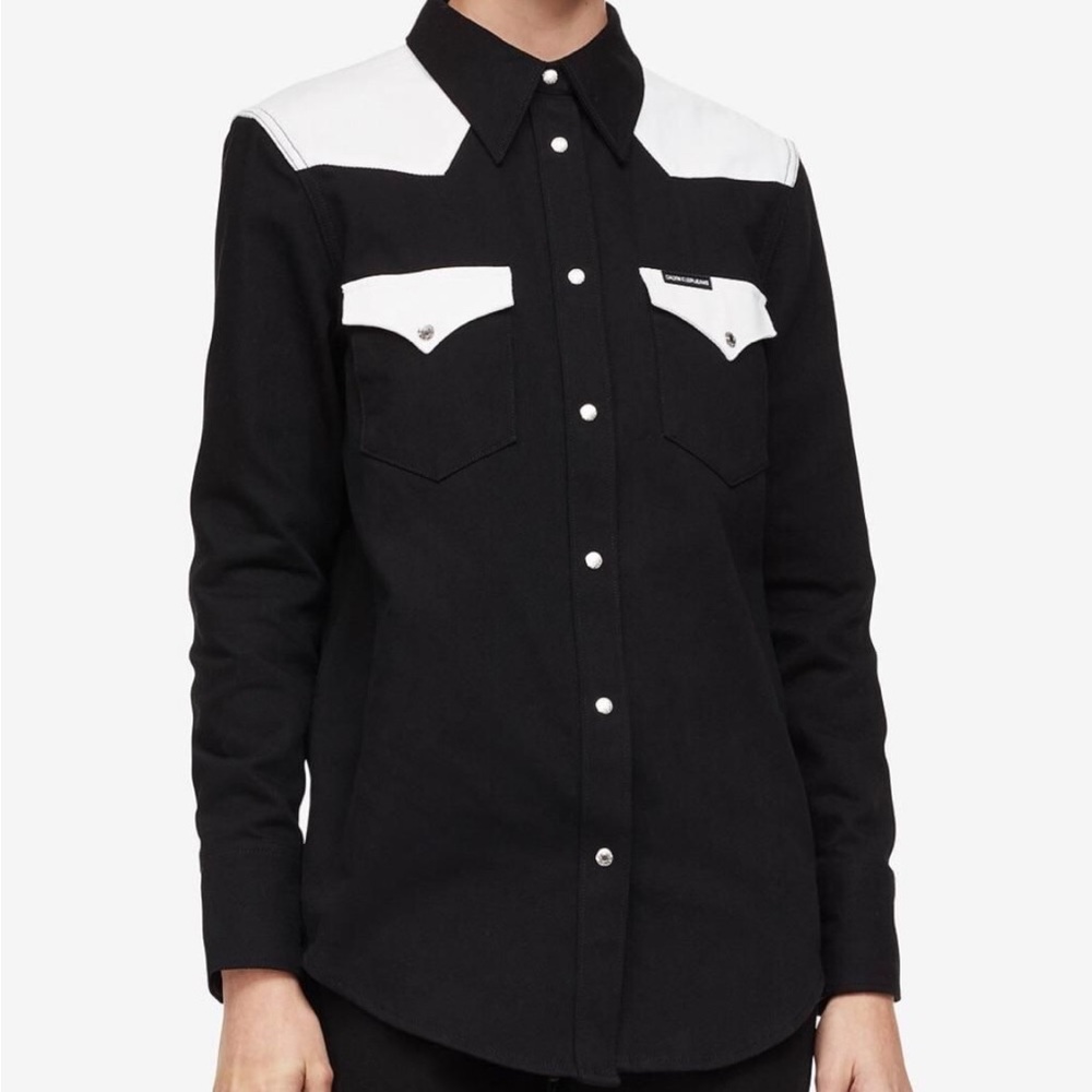 Calvin Klein womens jeans jacket size xs